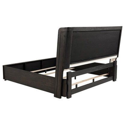 Leandro 5-piece California King Bedroom Set Burnished Black