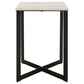 Tobin 3-piece Marble Top Coffee and End Table Set White