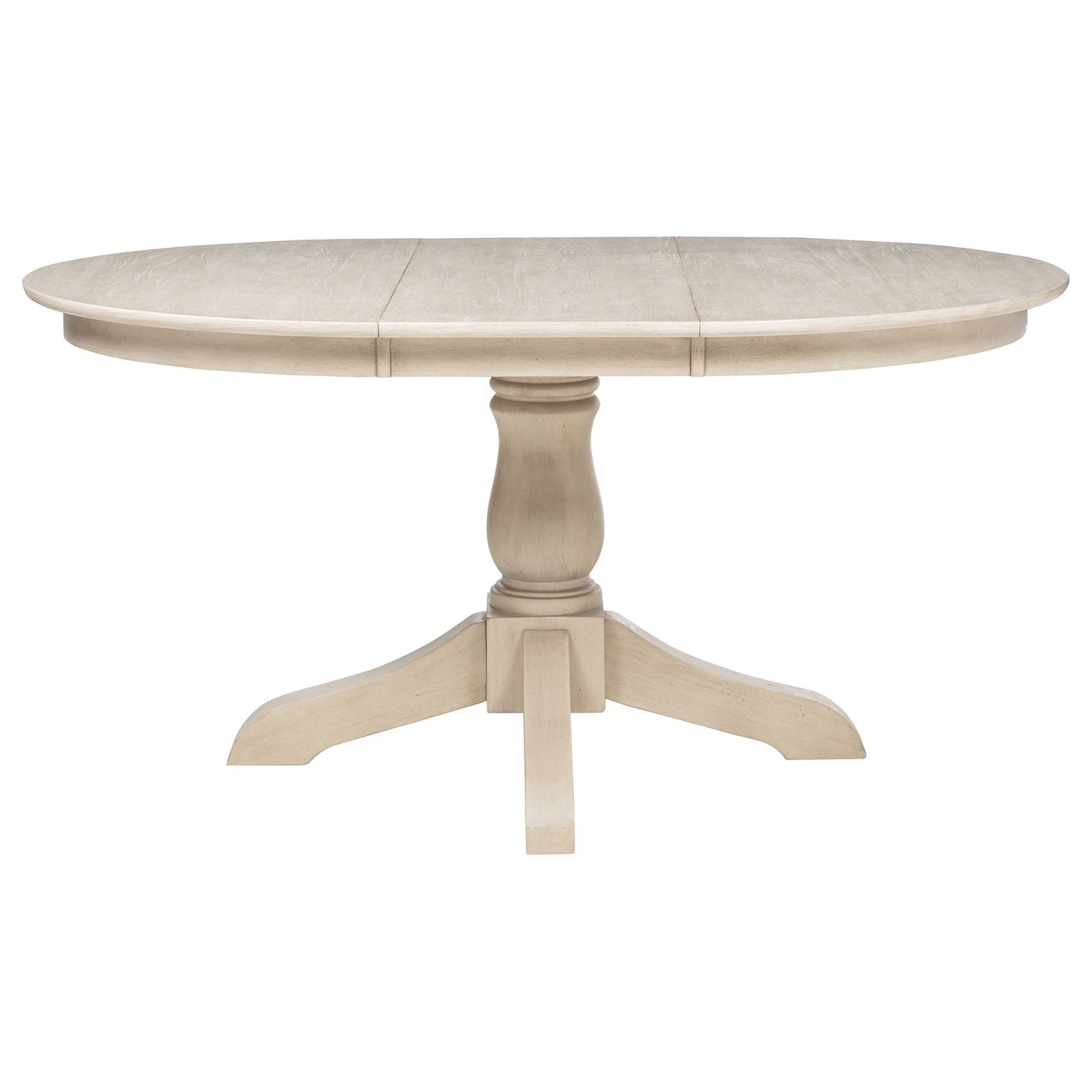 Orrison 7-piece Oval 62-inch Extension Leaf Dining Set Linen