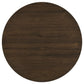 Hamlyn 5-piece Round Wood Dining Set Grey and Walnut