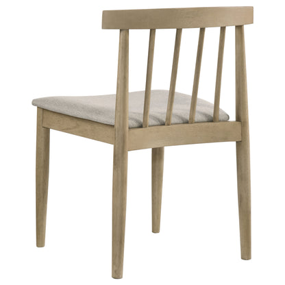 Strouse 5-piece Dining Set Wheat and Natural Oak