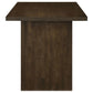 Decker 7-piece 70-inch Rectangular Counter Height Dining Set Grey and Walnut