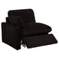 Collins 5-Piece Power Reclining Home Theater Seating Chocolate Brown