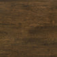 Hamlyn 2-piece Round Fluted Coffee and End Table Set Walnut