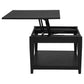 Lindenton 3-piece Wood Lift-Top Coffee and End Table Set Black