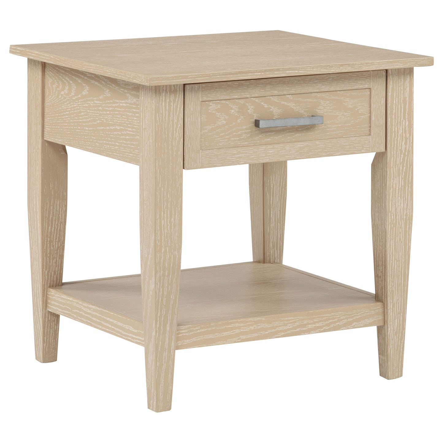 Lindenton 1-drawer Wood Occasional Side End Table Blonde