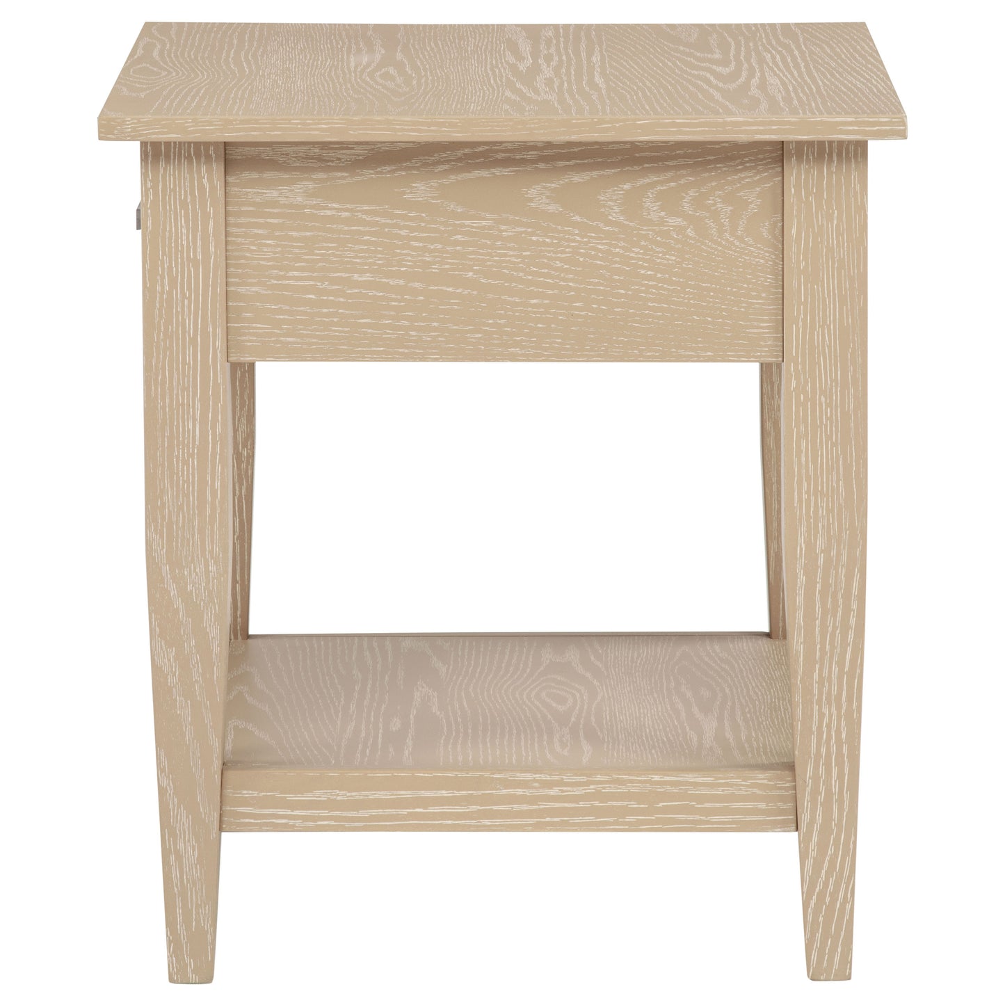 Lindenton 1-drawer Wood Occasional Side End Table Blonde