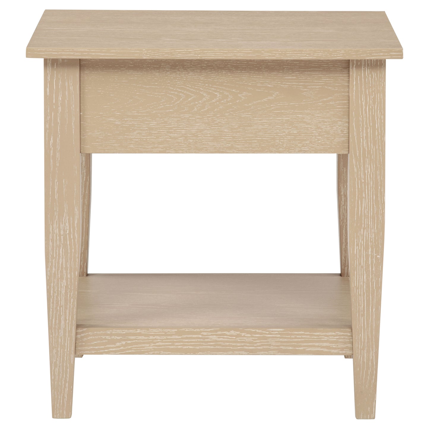 Lindenton 1-drawer Wood Occasional Side End Table Blonde