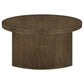 Sweeney 3-piece Coffee and End Occasional Table Set Dark Walnut