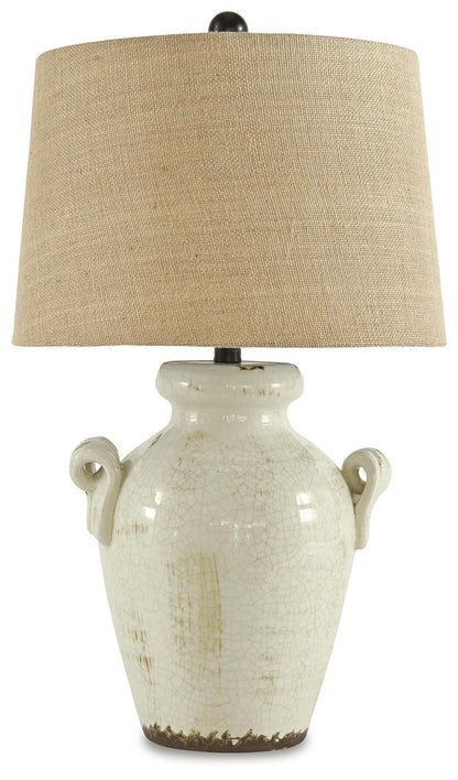 Emelda Ceramic Table Lamp (1/CN)