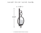 Ogaleesha Wall Sconce