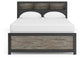 Broachmyn Queen Bookcase Panel Bed