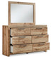 Hyanna Queen Panel Bed, Dresser, Mirror, Chest and Nightstand