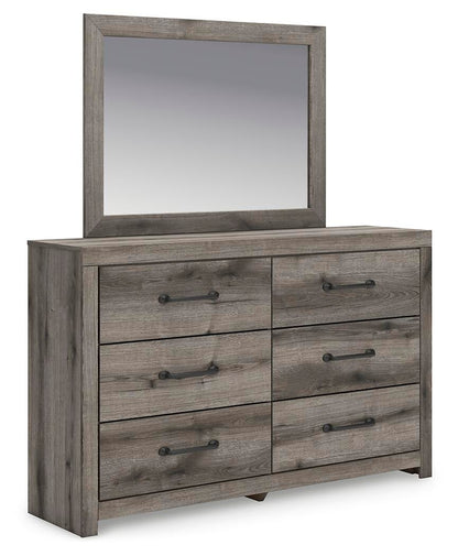 Urbanoore Twin Panel Bed with Storage, Dresser and Mirror