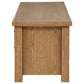 Beasley 2-Door 71-Inch Wood TV Stand Media Console Golden Oak