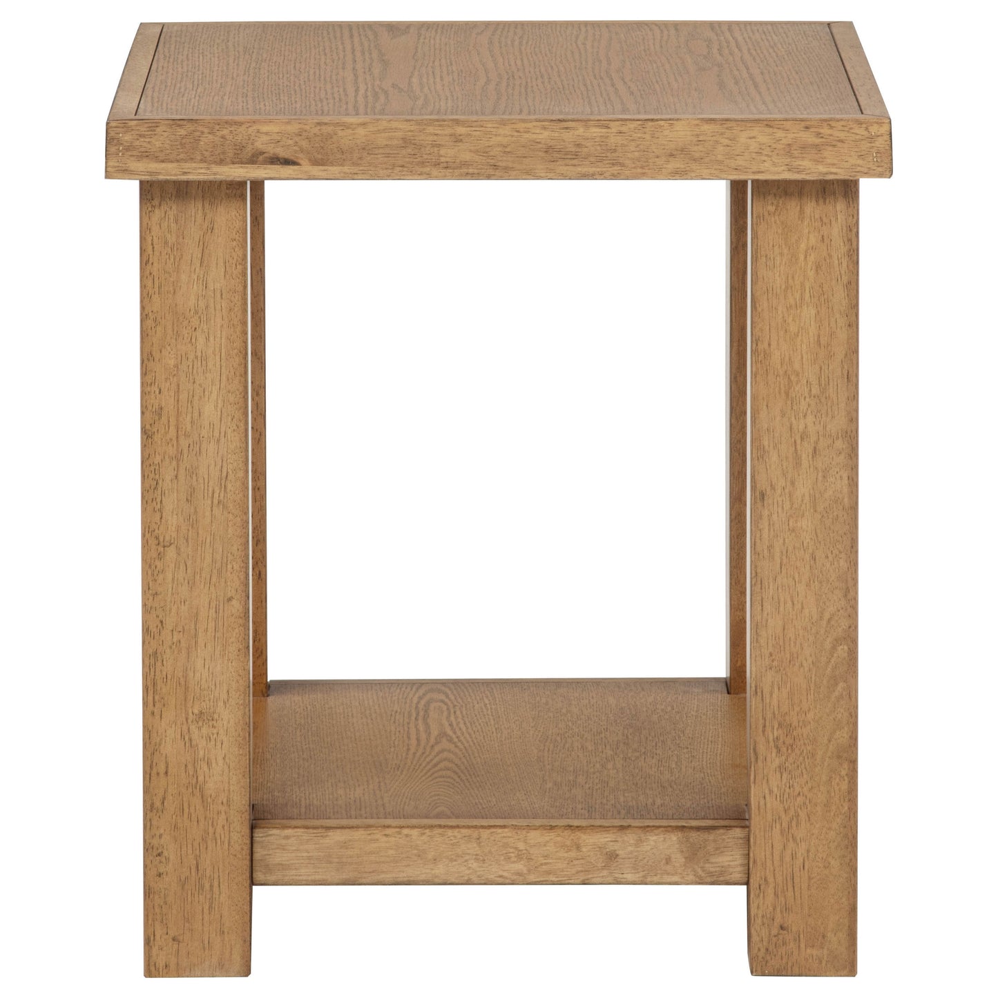 Beasley 3-Piece Wood Coffee Table Set Golden Oak