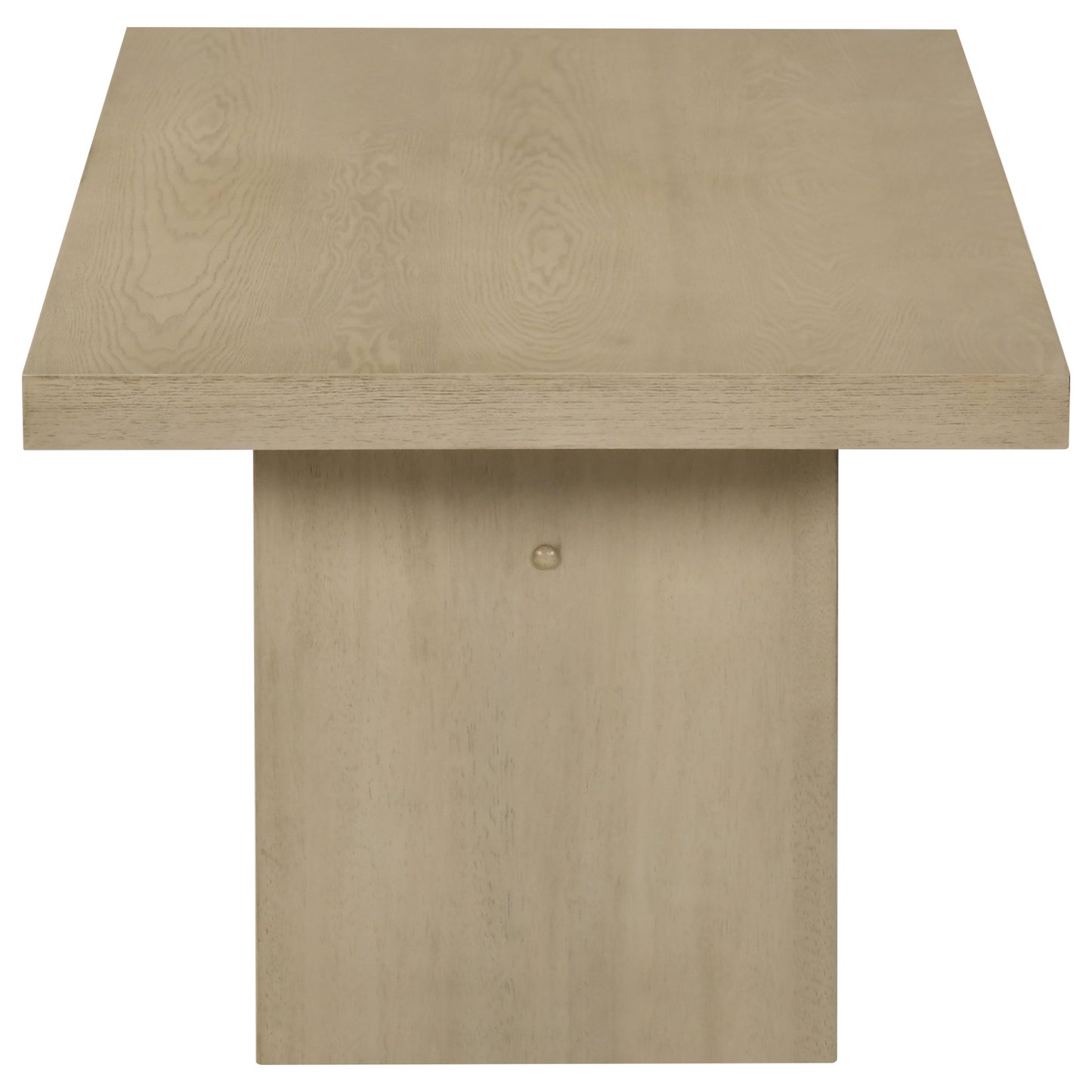 Decker 47-Inch Rectangular Cocktail Coffee Table Natural Oak