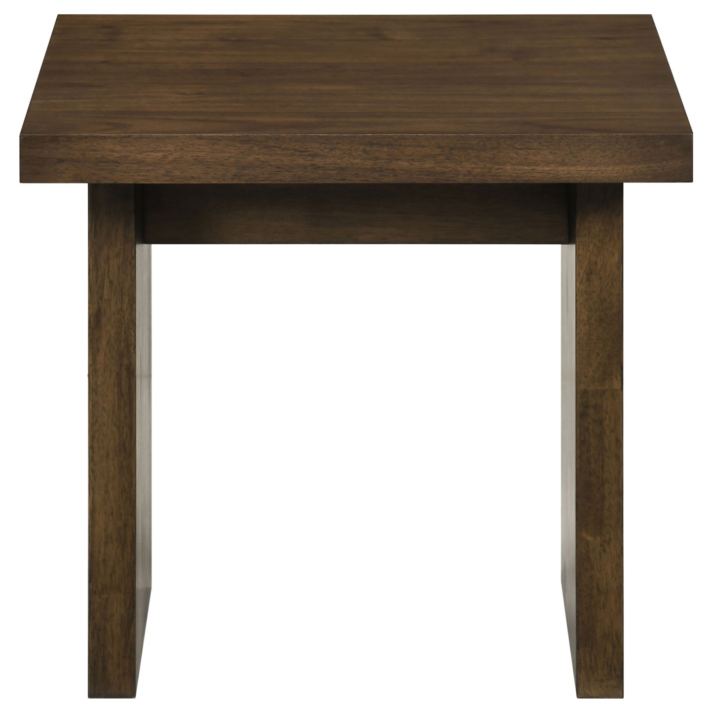 Decker Square Occasional Side End Table Walnut