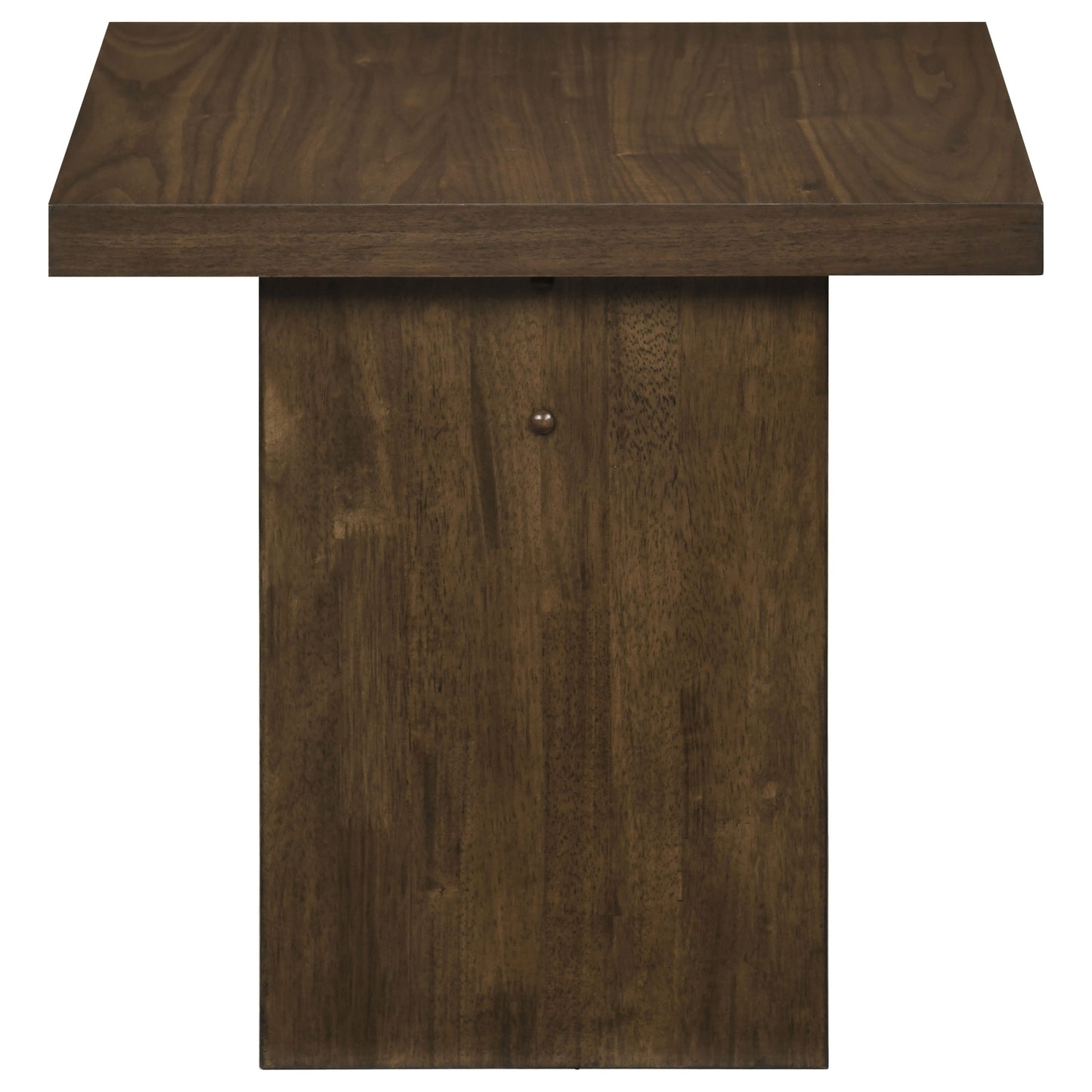 Decker Square Occasional Side End Table Walnut