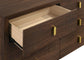 Etienne 4-piece Full Bedroom Set Walnut