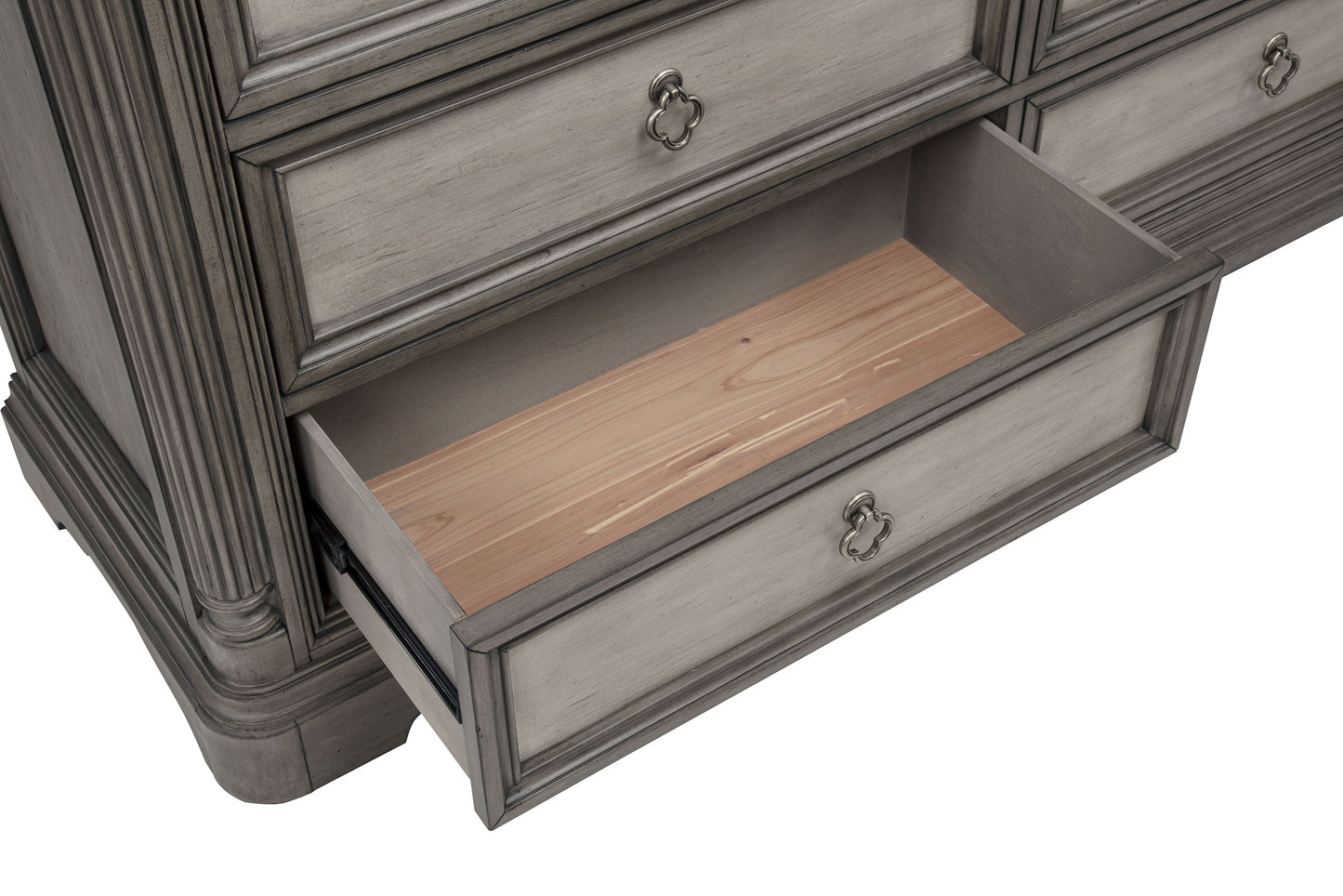 Cresswell 8-drawer Bedroom Dresser Weathered Taupe