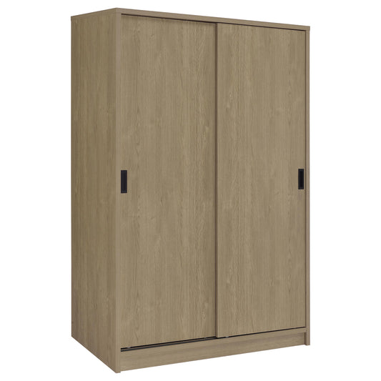 Noble 2-door Bedroom Wardrobe Storage Cabinet Armoire Latte