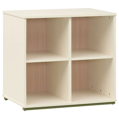 Evren Twin Storage Loft Bed 4-piece Set with Chest and Bookcases Tri-Tone