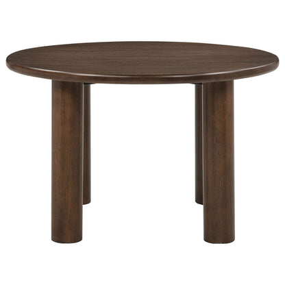 Faulkner 5-piece 48-inch Round Dining Set Cream