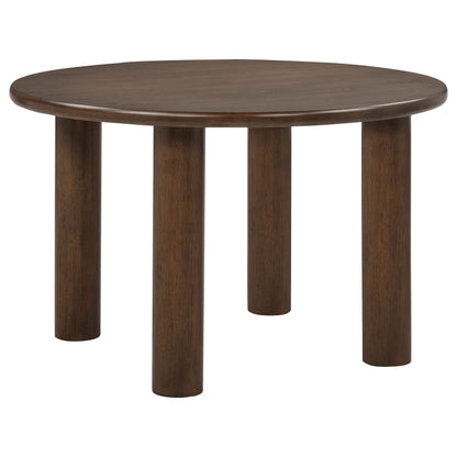 Faulkner 5-piece 48-inch Round Dining Set Cream