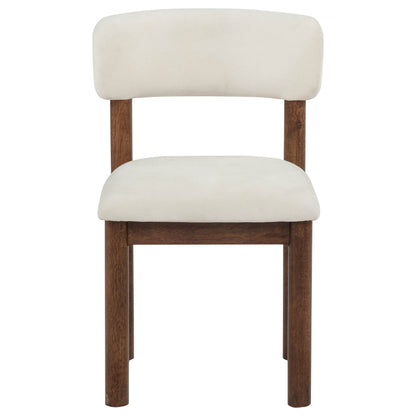 Faulkner 5-piece 48-inch Round Dining Set Cream