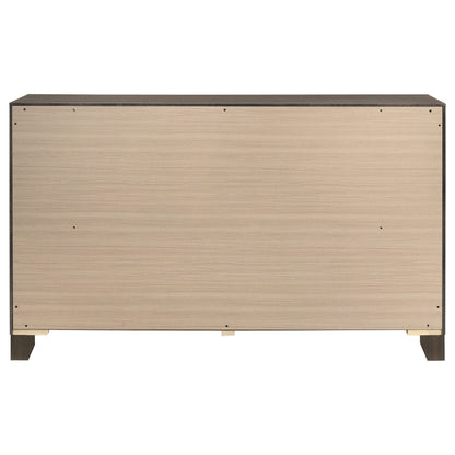 Farre 6-drawer Dresser Dark Brown