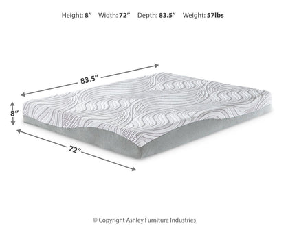 8 Inch Memory Foam California King Mattress