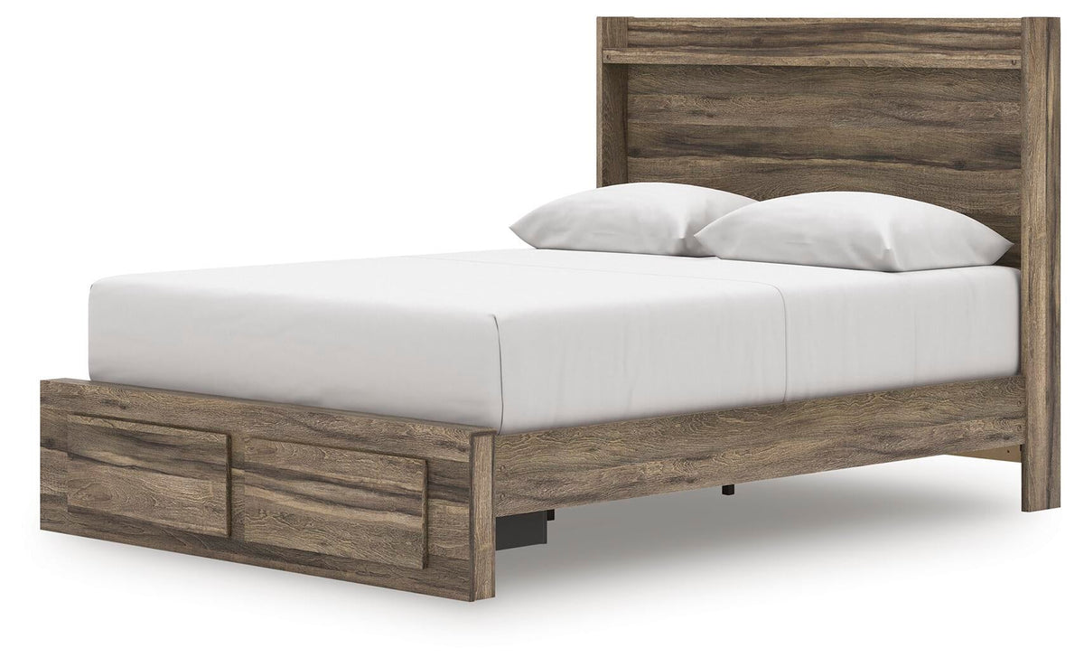 Elbrim Queen Panel Storage Bed