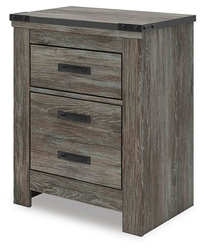 Frandern Two Drawer Night Stand