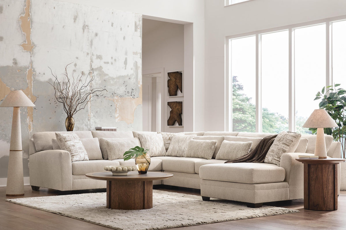 Mandi Point 4-Piece Sectional with Chaise