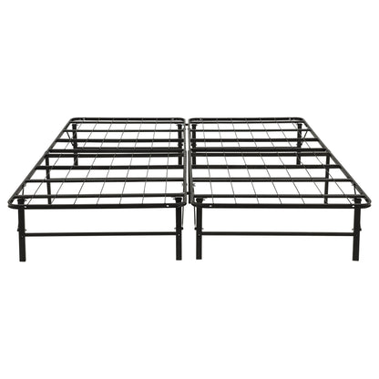 Kramer California King Folding Metal Bed Frame Black