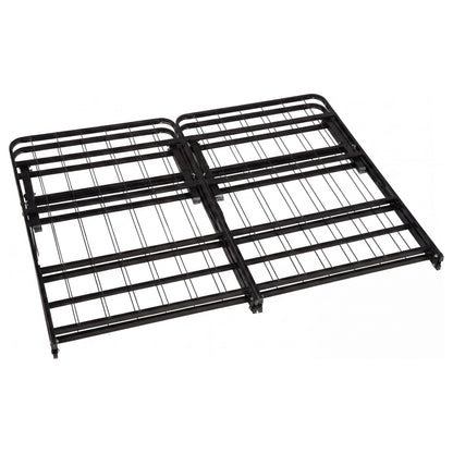 Kramer Queen Folding Metal Platform Bed Frame Black