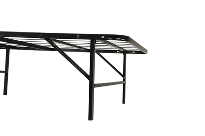 Kramer Twin XL Folding Metal Platform Bed Frame Black
