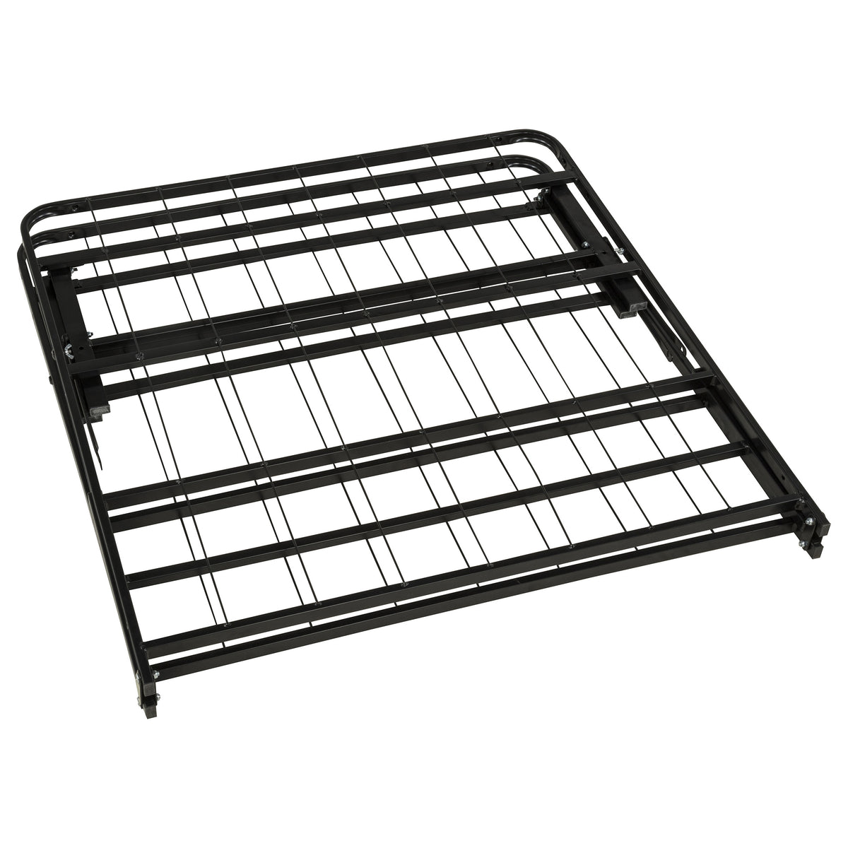 Kramer Twin XL Folding Metal Platform Bed Frame Black