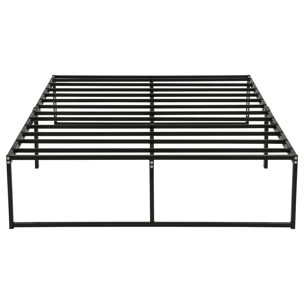 Gates Full Heavy-Gauge Metal Platform Bed Frame Black