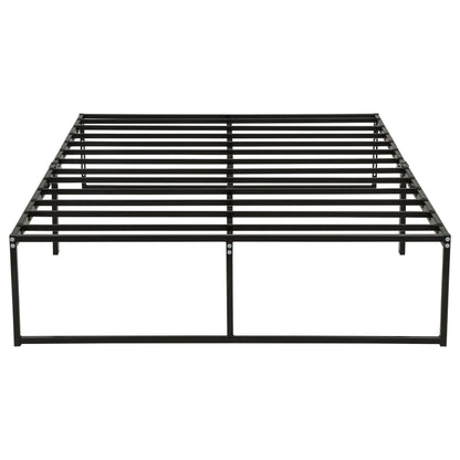 Gates Full Heavy-Gauge Metal Platform Bed Frame Black