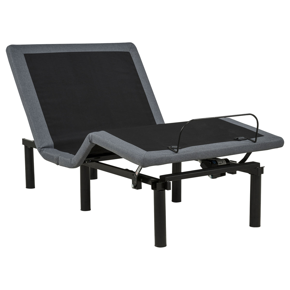 Tasca Twin Dual-Motor Adjustable Bed Base in Black