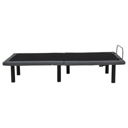 Tasca Twin Dual-Motor Adjustable Bed Base in Black