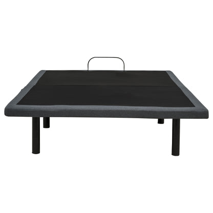 Weston Queen Dual-Motor Massage Adjustable Bed Base in Black and Grey
