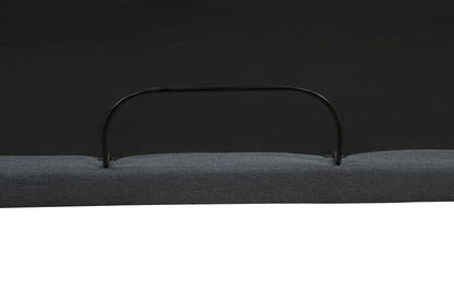 Weston Queen Dual-Motor Massage Adjustable Bed Base in Black and Grey