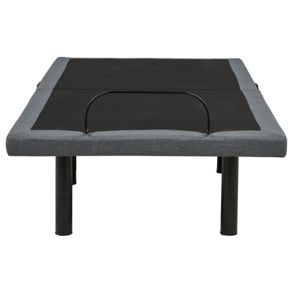 Weston Twin Dual-Motor Massage Adjustable Bed Base in Black and Grey