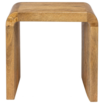 Booker 3-piece Mango Wood Coffee and End Table Set Natural