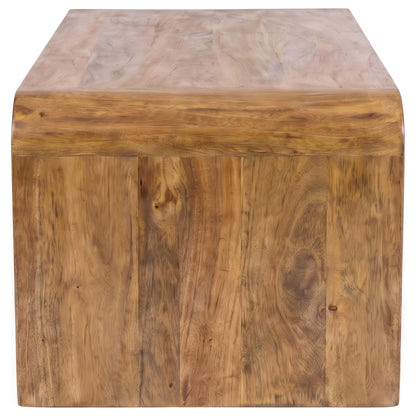 Booker 3-piece Mango Wood Coffee and End Table Set Natural
