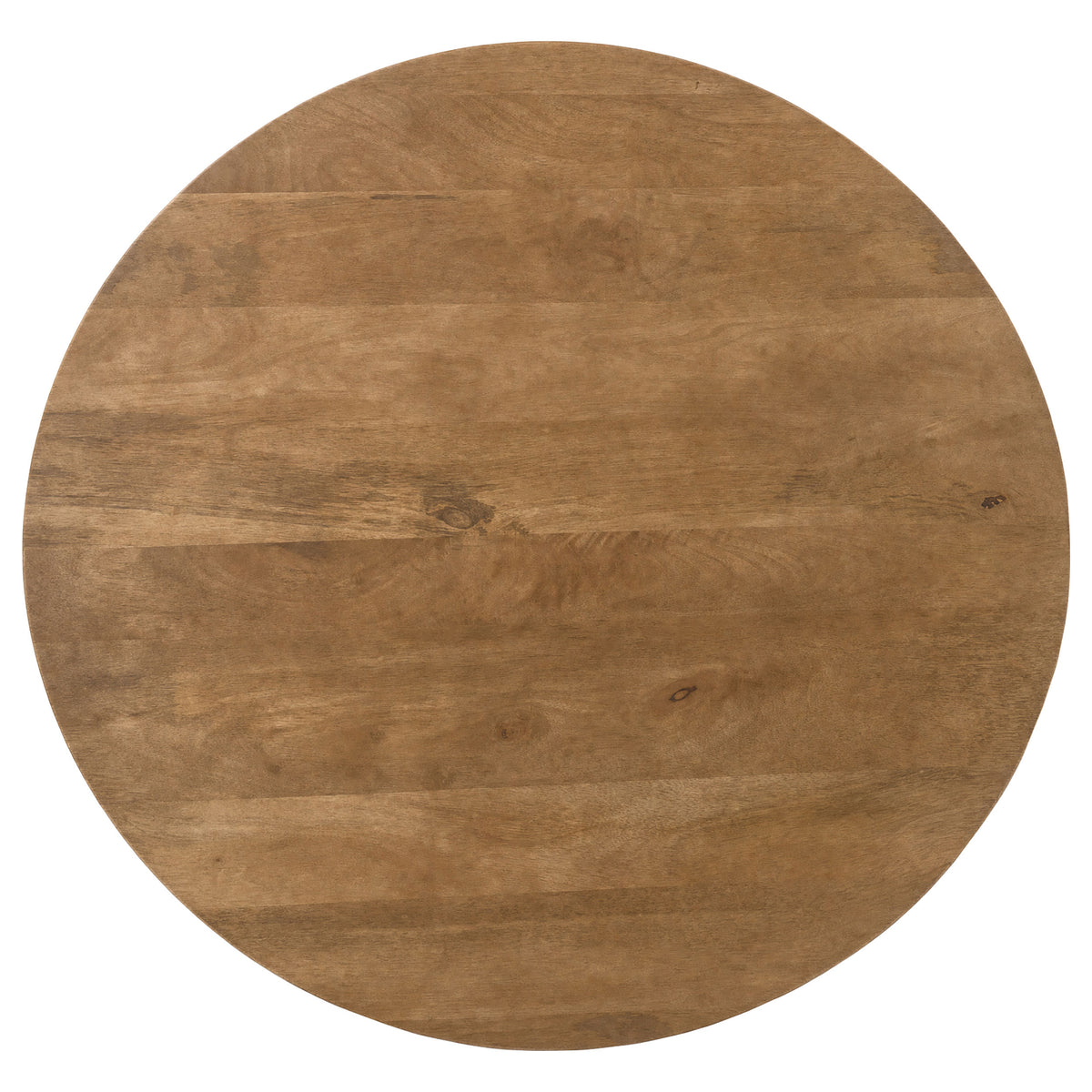 Coffey 2-piece Round Coffee and End Table Set Light Brown