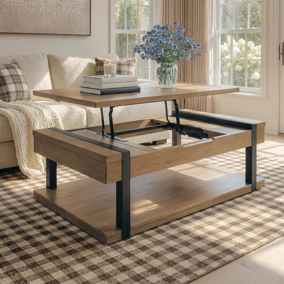 Jorannti Rect Lift Top Cocktail Table
